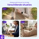 SBG Nylon Loop - Apple Watch Bandje - 49/46/45/44/42MM - Roze afbeelding 7
