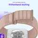 SBG Nylon Loop - Apple Watch Bandje - 49/46/45/44/42MM - Roze afbeelding 2