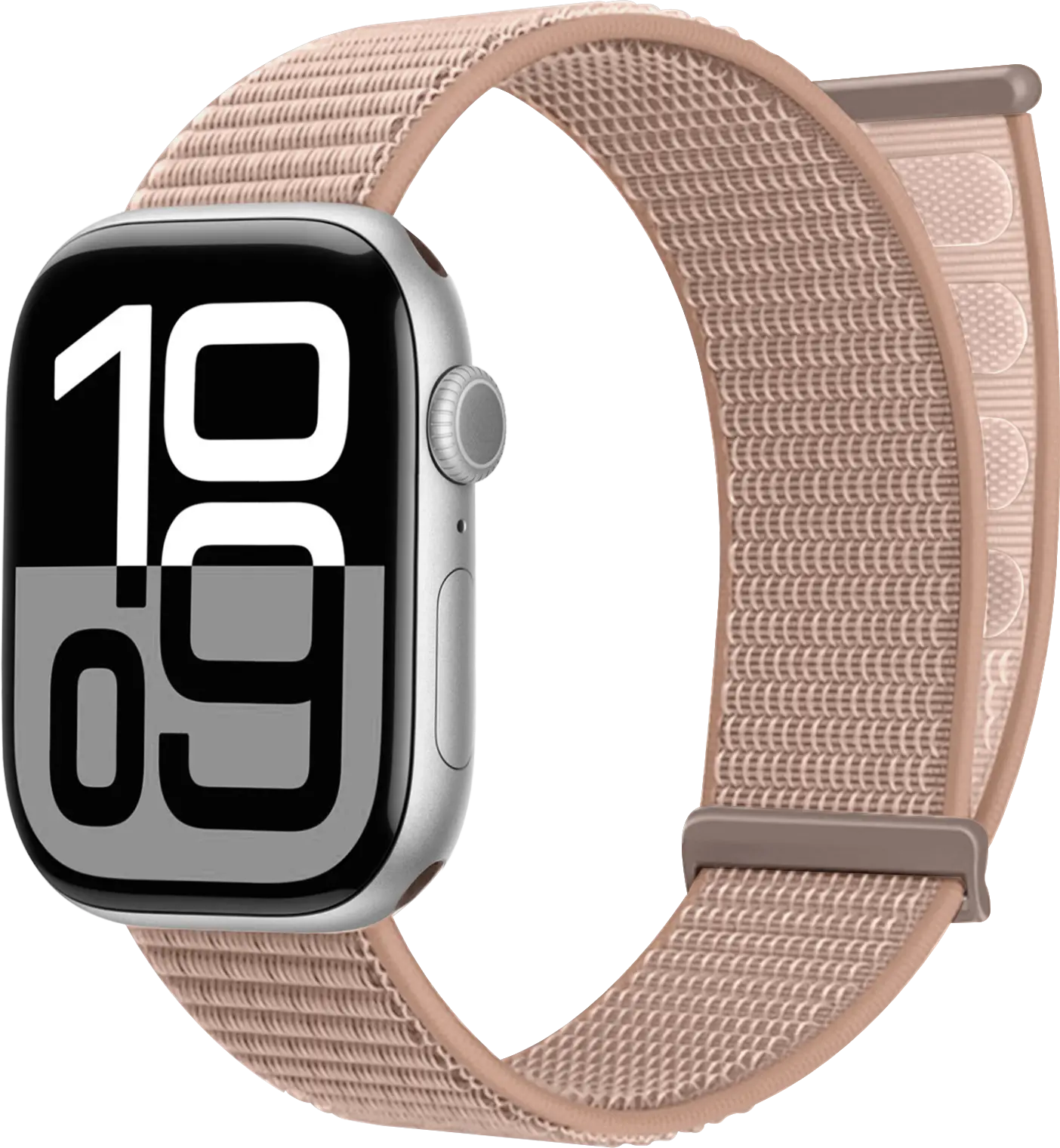 SBG Nylon Loop - Apple Watch Bandje - 49/46/45/44/42MM - Roze afbeelding 1