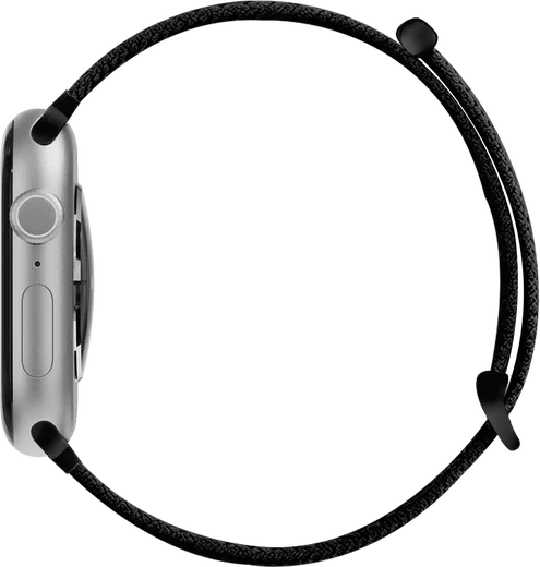 SBG Nylon Loop - Apple Watch Bandje - 38/40/41/42MM - Zwart afbeelding 9