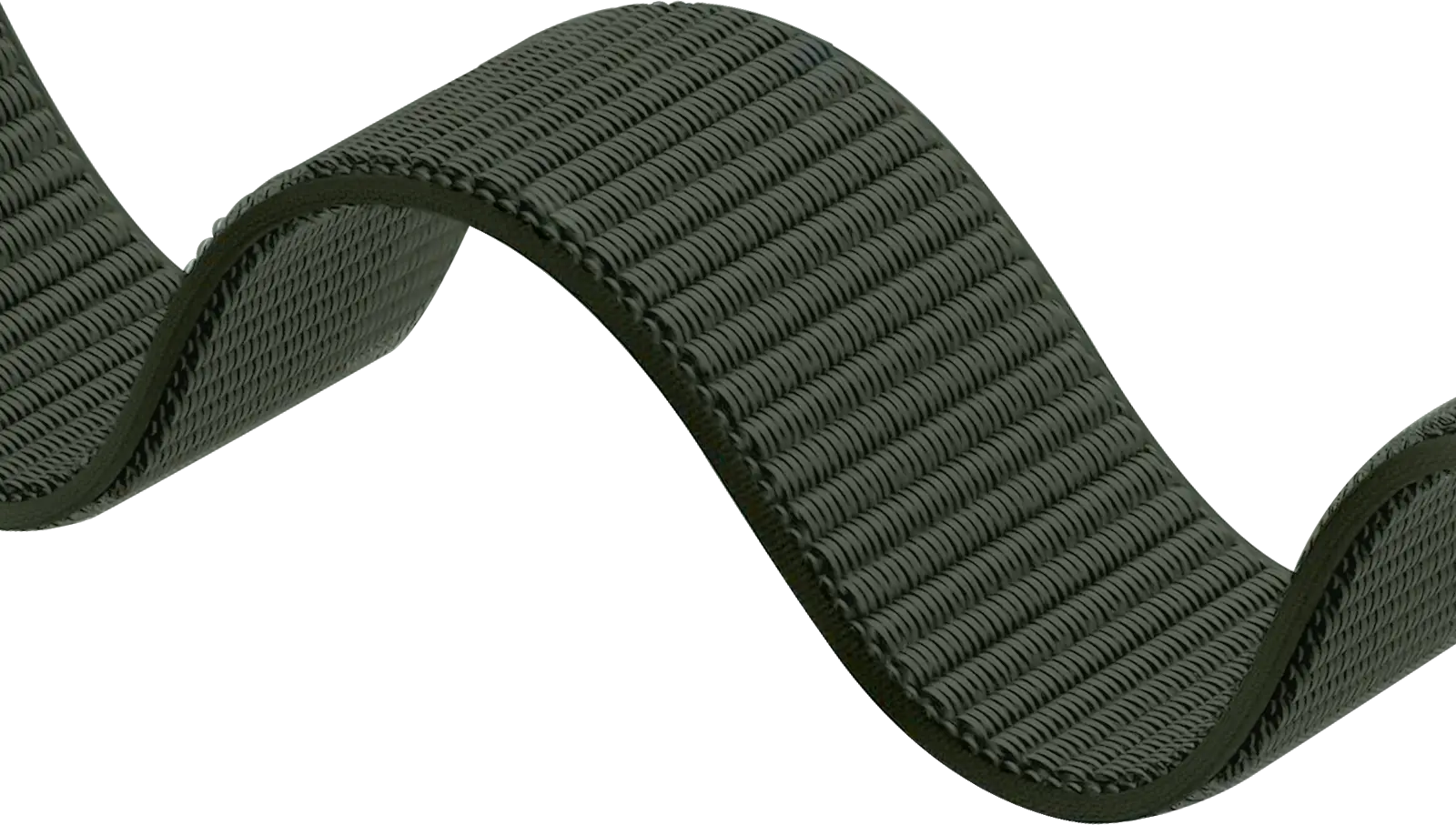 SBG Nylon Loop - Apple Watch Bandje - 38/40/41/42MM - Leger Groen afbeelding 12