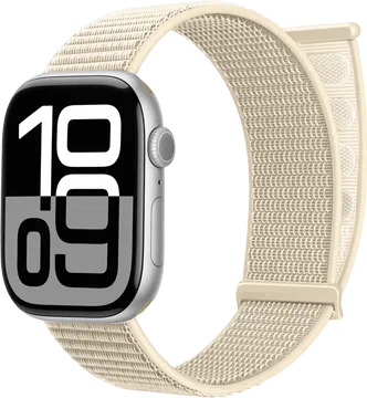SBG Nylon Loop - Apple Watch Bandje - 38/40/41/42MM - Sterrenlicht