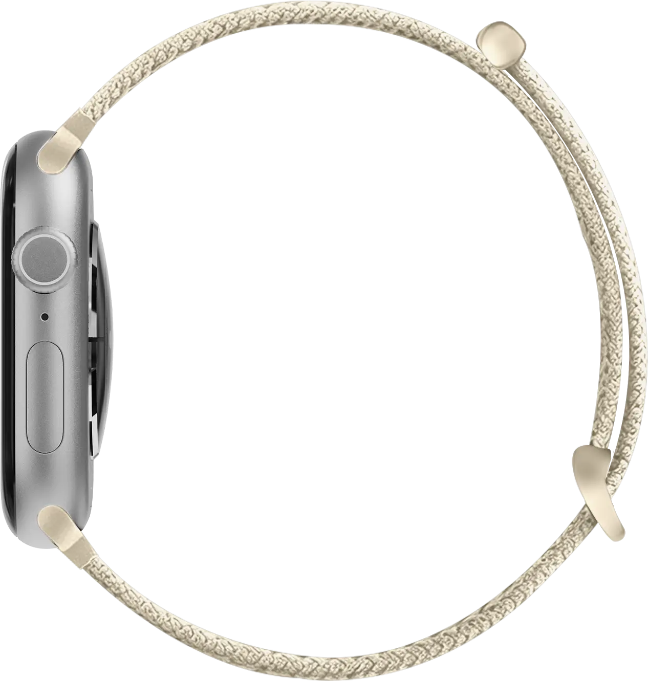 SBG Nylon Loop - Apple Watch Bandje - 38/40/41/42MM - Sterrenlicht afbeelding 10