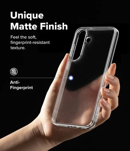 Ringke Fusion Samsung Galaxy S26 FE Hoesje Back Cover Matte Transparant afbeelding 6