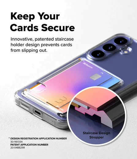 Ringke Fusion Card Samsung Galaxy S26 FE Hoesje Kaarthouder Transparant afbeelding 13