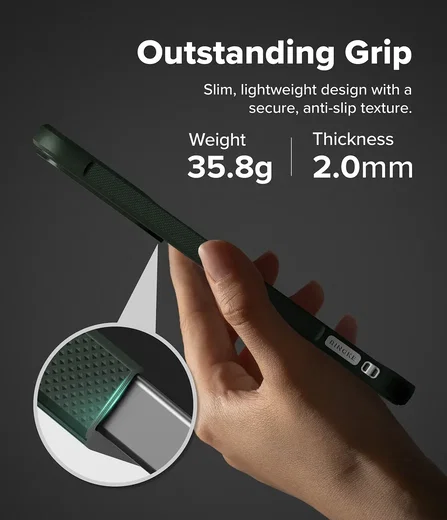 Ringke Onyx Samsung Galaxy S26 FE Hoesje Flexibel TPU Back Cover Groen afbeelding 6