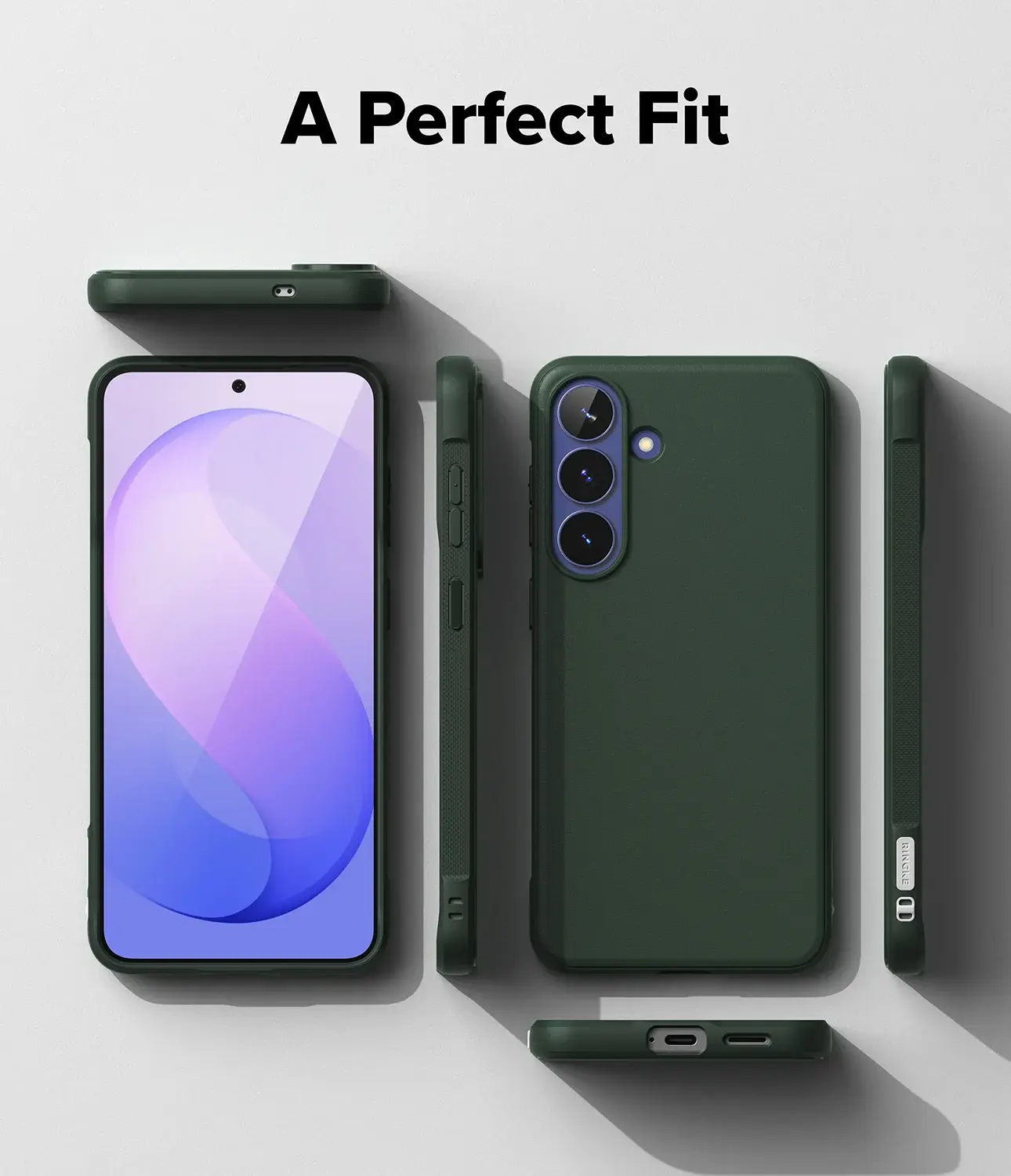 Ringke Onyx Samsung Galaxy S26 FE Hoesje Flexibel TPU Back Cover Groen afbeelding 9