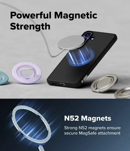 Ringke Onyx Magnetic Samsung Galaxy S26 FE Hoesje MagSafe Zwart afbeelding 6