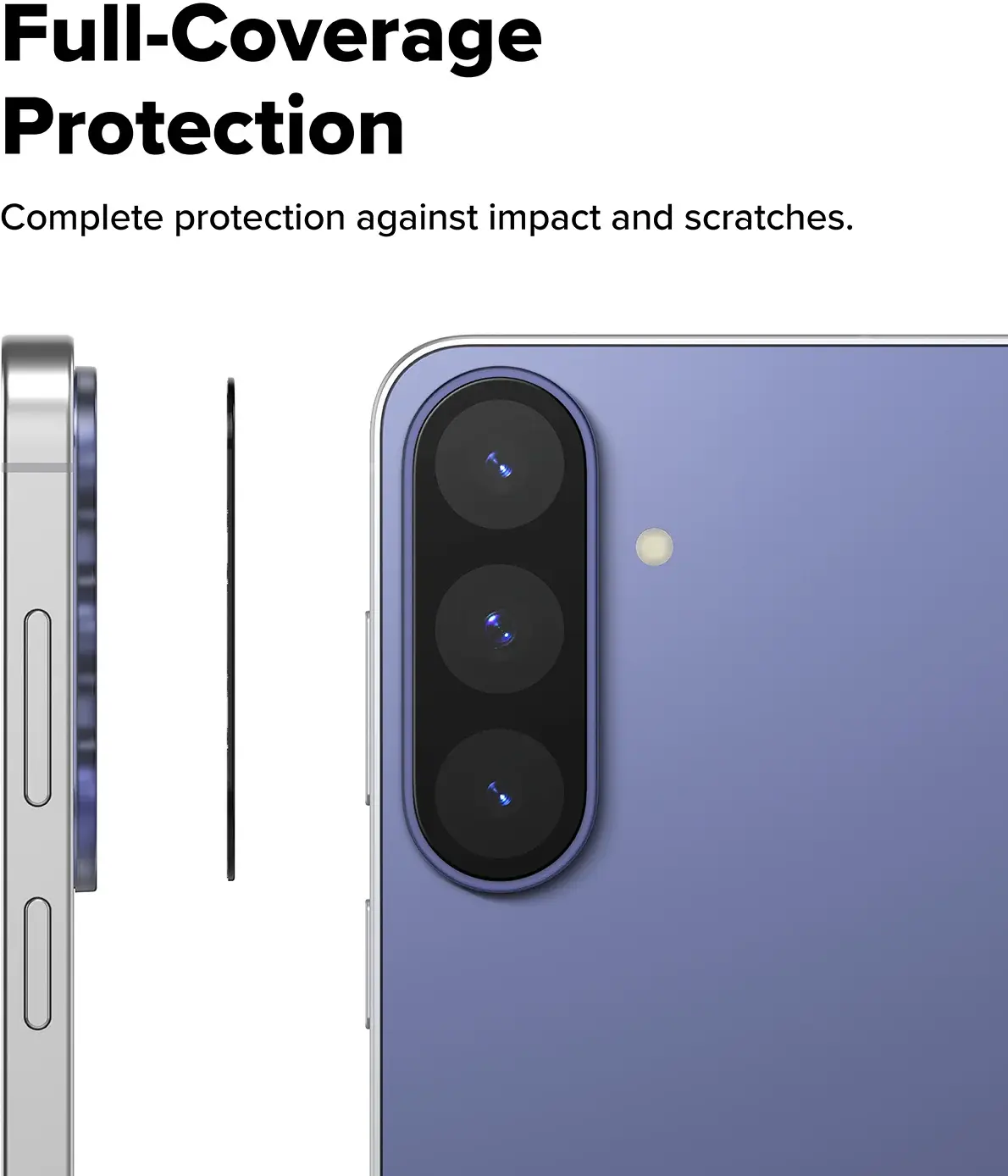 Ringke Camera Tempered Glass Samsung Galaxy S26 FE Camera Protector 2-Pack afbeelding 11