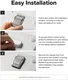 Ringke Step-Fit Mini Opvouwbare Laptop en Tablet Standaard Zilver afbeelding 12