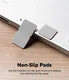Ringke Step-Fit Mini Opvouwbare Laptop en Tablet Standaard Zilver afbeelding 7