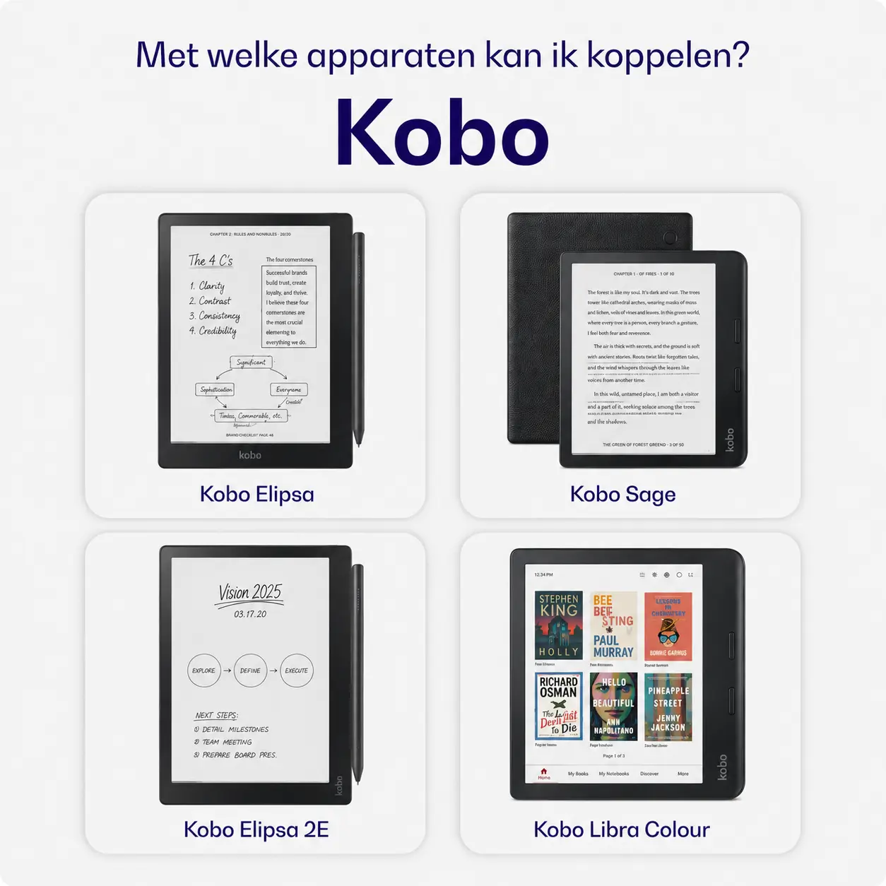 Buddi Aide 2 Stylus Pen voor Kobo E-readers Zwart afbeelding 2