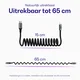 Buddi Power 89W USB-A / USB-C Autolader met USB-C naar Lightning Krulsnoer afbeelding 5