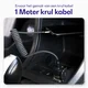 Buddi Power 89W USB-A / USB-C Autolader met USB-C naar Lightning Krulsnoer afbeelding 6