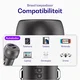 Buddi Power 89W USB-A / USB-C Autolader met USB-C naar Lightning Krulsnoer afbeelding 8