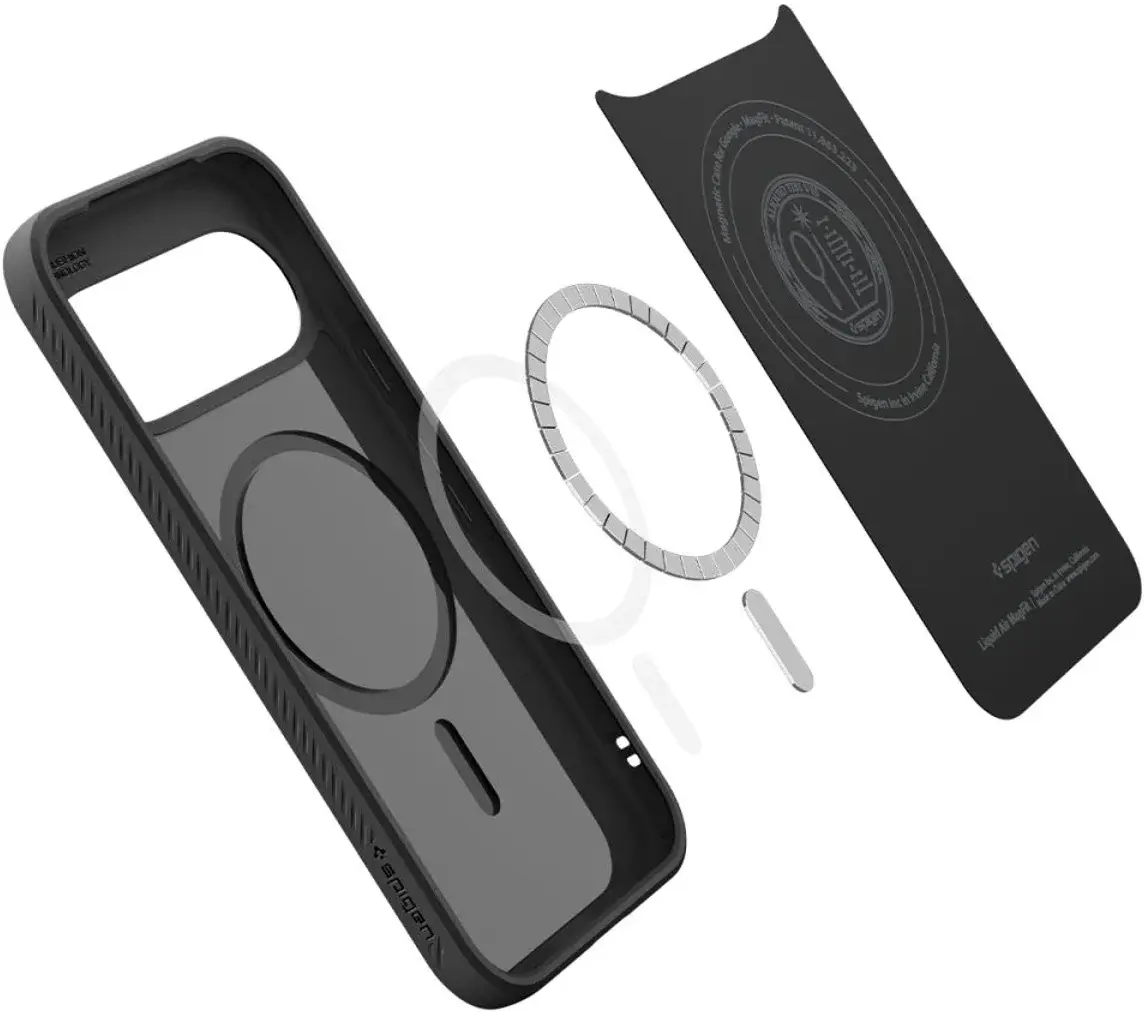 Spigen Liquid Air MagFit Google Pixel 11 Hoesje MagSafe Back Cover Zwart afbeelding 10