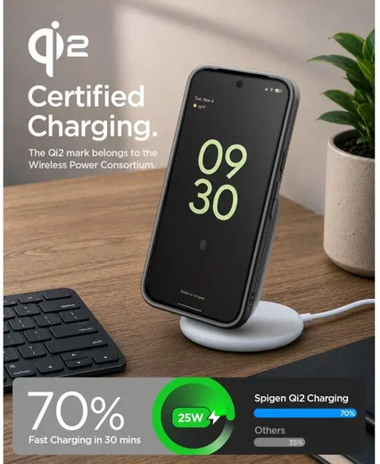 Spigen Liquid Air MagFit Google Pixel 11 Hoesje MagSafe Back Cover Zwart afbeelding 6