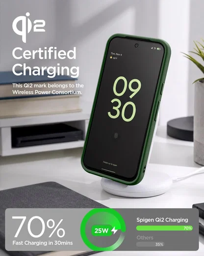 Spigen Nano Pop MagFit Google Pixel 11 Hoesje MagSafe Back Cover Groen afbeelding 7