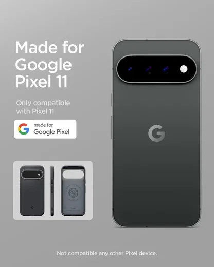 Spigen Nano Pop MagFit Google Pixel 11 Hoesje MagSafe Back Cover Zwart afbeelding 2