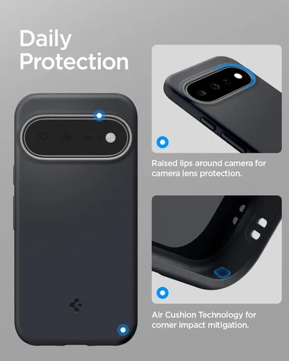 Spigen Nano Pop MagFit Google Pixel 11 Hoesje MagSafe Back Cover Zwart afbeelding 4