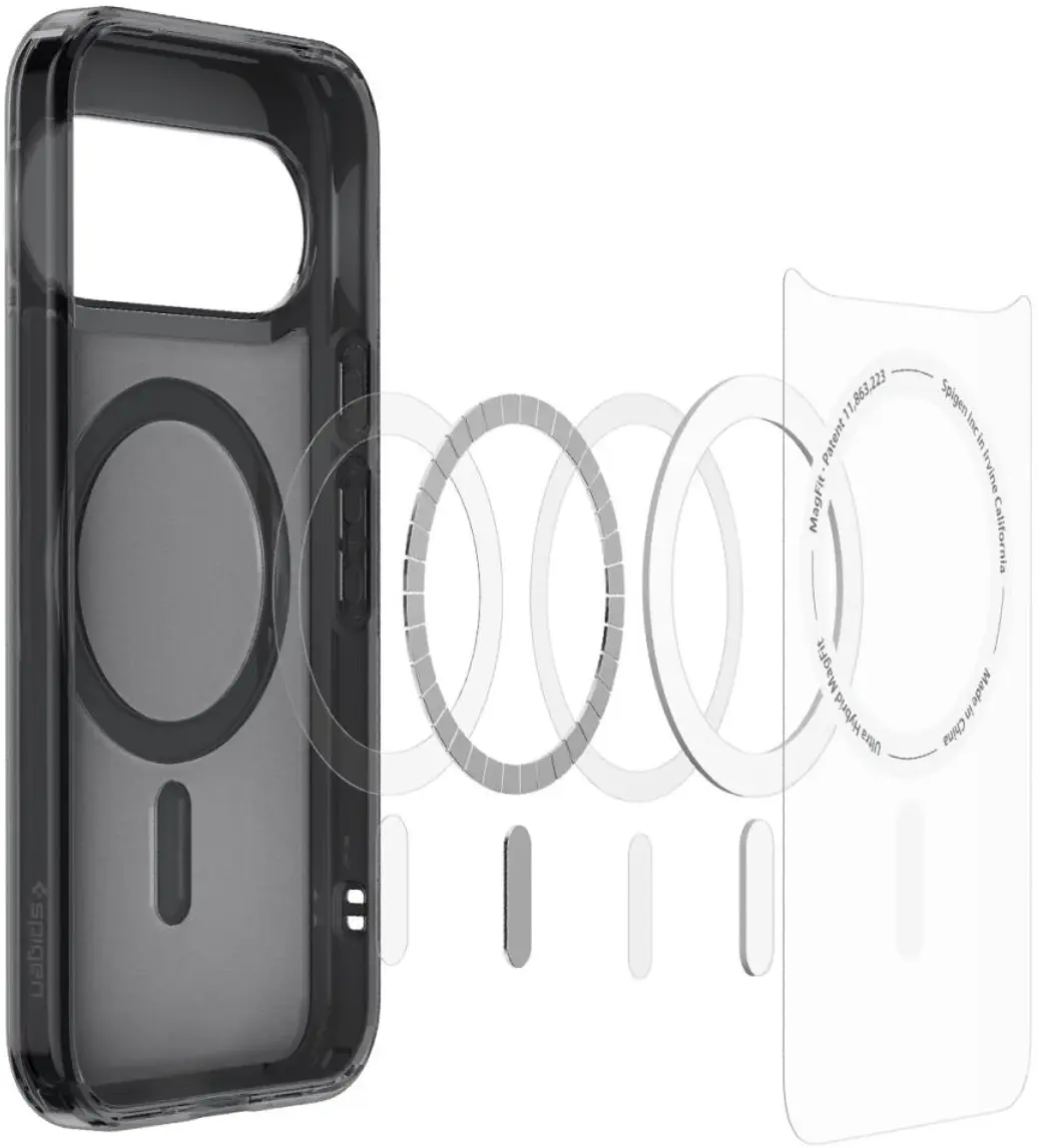 Spigen Ultra Hybrid MagFit Google Pixel 11 Hoesje MagSafe Zwart afbeelding 11