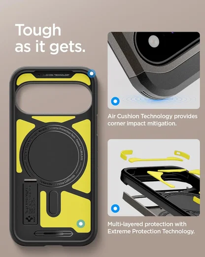 Spigen Tough Armor Google Pixel 11 Hoesje MagSafe Back Cover Gunmetal afbeelding 6