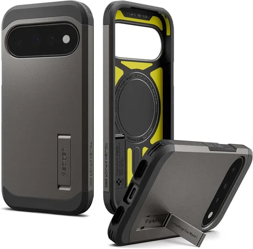 Spigen Tough Armor Google Pixel 11 Hoesje MagSafe Back Cover Gunmetal afbeelding 1