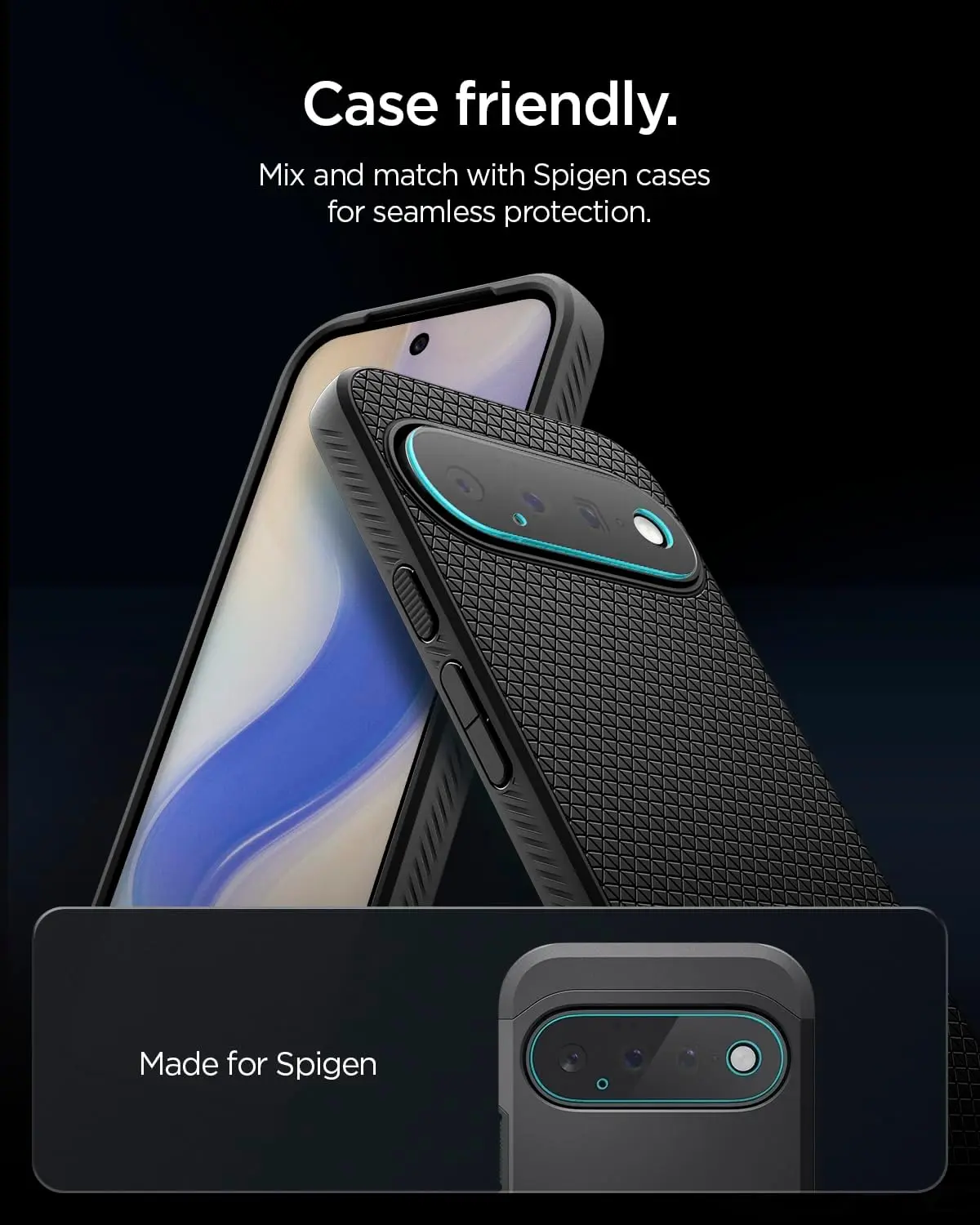 Spigen EZ Fit Optik Pro Google Pixel 11 Camera Lens Protector (2-Pack) afbeelding 7