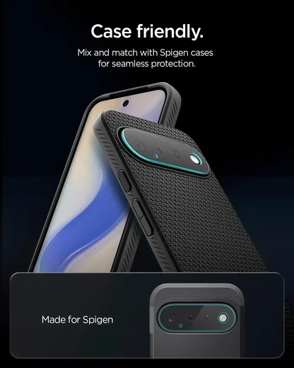 Spigen EZ Fit Optik Pro Google Pixel 11 Camera Lens Protector (2-Pack) afbeelding 7