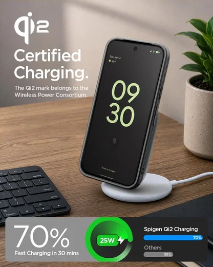 Spigen Liquid Air MagFit Google Pixel 11 Pro XL Hoesje MagSafe Back Cover Zwart afbeelding 5