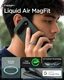 Spigen Liquid Air MagFit Google Pixel 11 Pro XL Hoesje MagSafe Back Cover Groen afbeelding 3