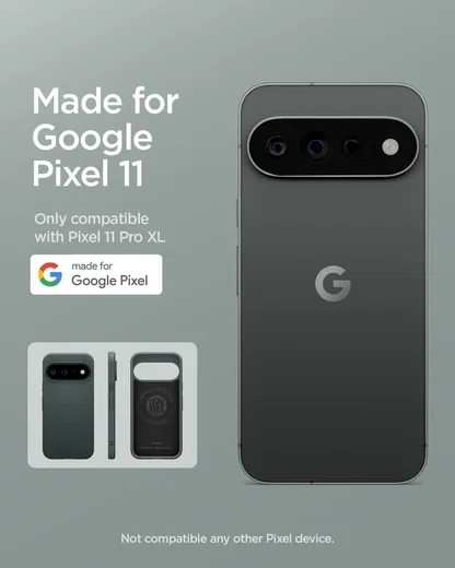 Spigen Liquid Air MagFit Google Pixel 11 Pro XL Hoesje MagSafe Back Cover Groen afbeelding 2