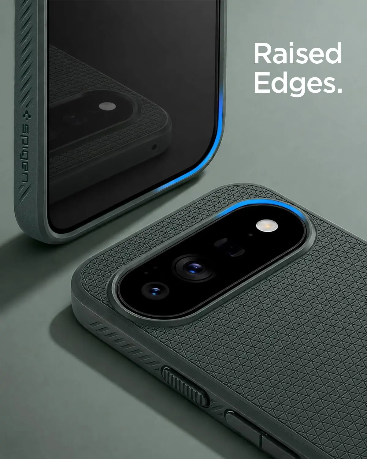 Spigen Liquid Air MagFit Google Pixel 11 Pro XL Hoesje MagSafe Back Cover Groen afbeelding 4