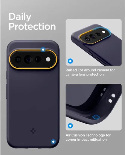 Spigen Nano Pop MagFit Google Pixel 11 Pro XL Hoesje MagSafe Back Cover Blauw afbeelding 4