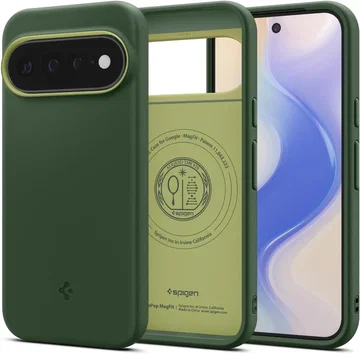 Spigen Nano Pop MagFit Google Pixel 11 Pro XL Hoesje MagSafe Back Cover Groen
