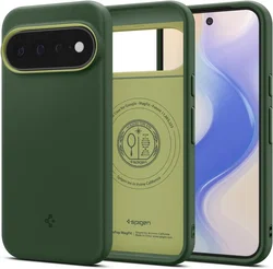 Spigen Nano Pop MagFit Google Pixel 11 Pro XL Hoesje MagSafe Back Cover Groen afbeelding