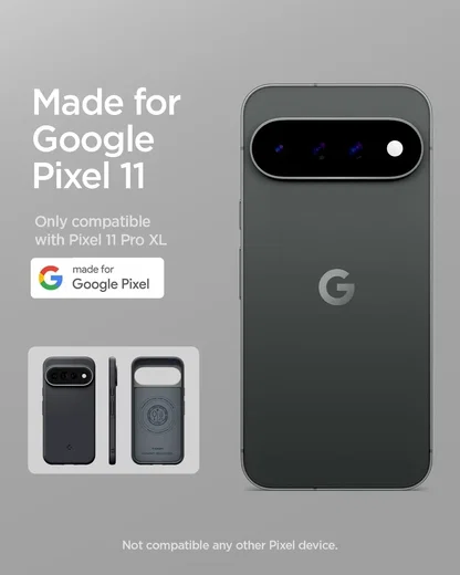 Spigen Nano Pop MagFit Google Pixel 11 Pro XL Hoesje MagSafe Back Cover Zwart afbeelding 2