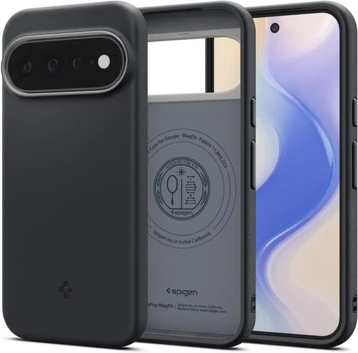 Spigen Nano Pop MagFit Google Pixel 11 Pro XL Hoesje MagSafe Back Cover Zwart afbeelding 1