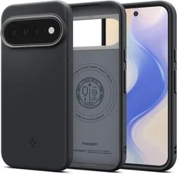 Spigen Nano Pop MagFit Google Pixel 11 Pro XL Hoesje MagSafe Back Cover Zwart afbeelding