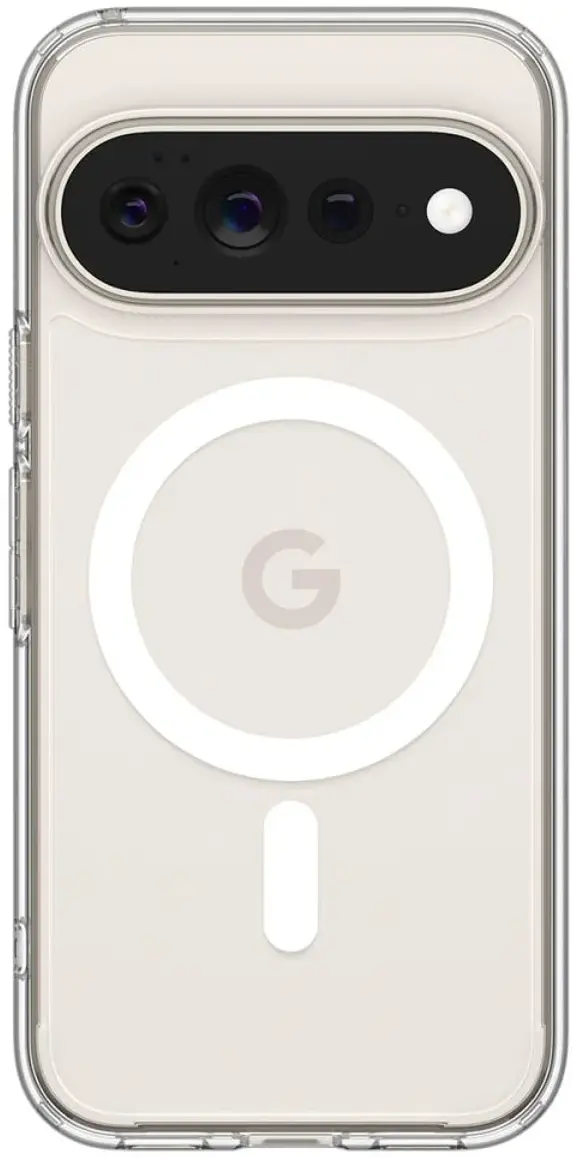 Spigen Ultra Hybrid MagFit Google Pixel 11 Pro XL Hoesje MagSafe Transparant Wit afbeelding 9