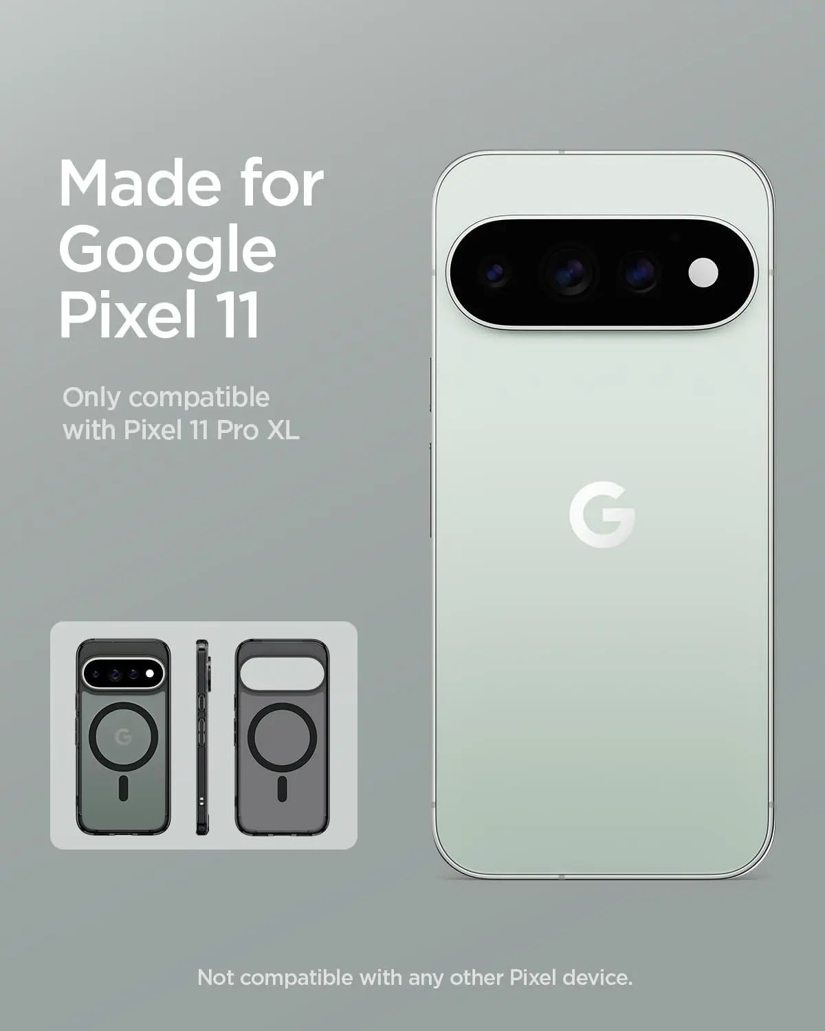 Spigen Ultra Hybrid MagFit Google Pixel 11 Pro XL Hoesje MagSafe Zwart afbeelding 3