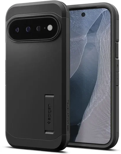 Spigen Tough Armor Google Pixel 11 Pro XL Hoesje MagSafe Back Cover Zwart afbeelding 2