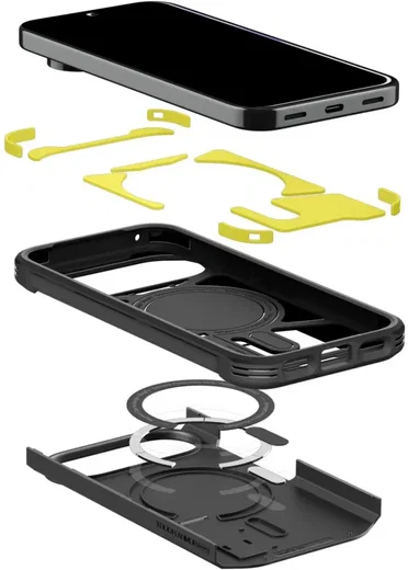 Spigen Tough Armor Google Pixel 11 Pro XL Hoesje MagSafe Back Cover Zwart afbeelding 12