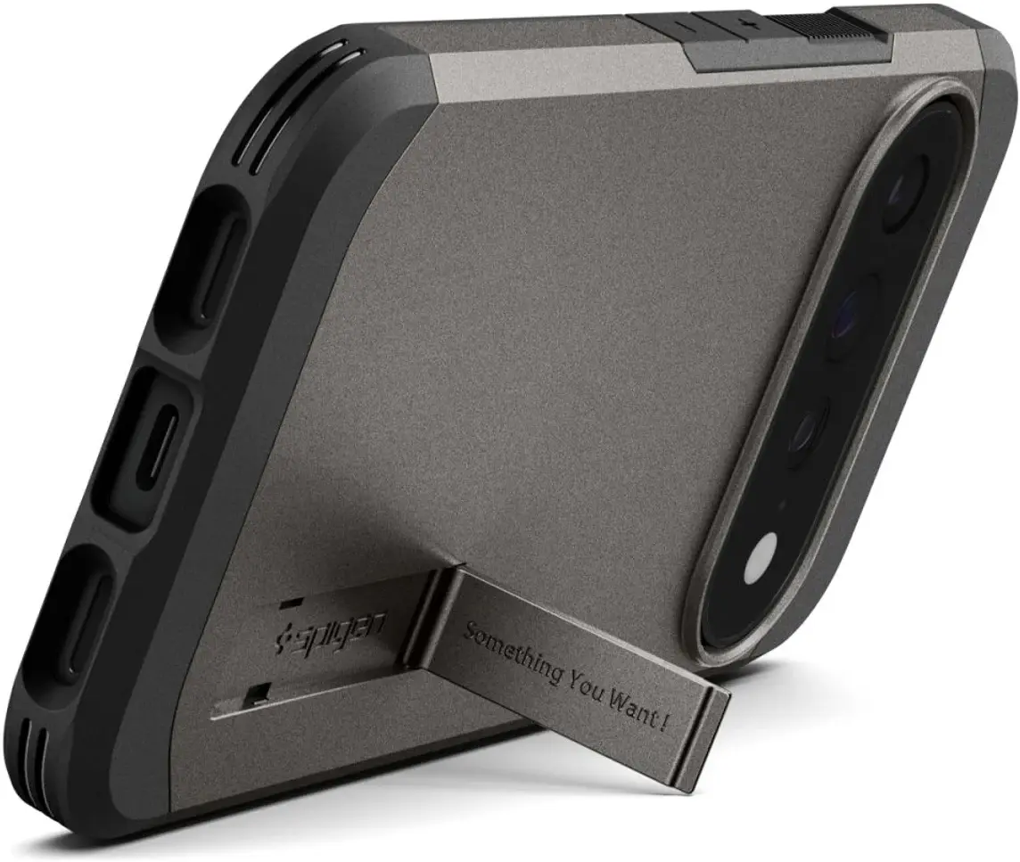 Spigen Tough Armor Google Pixel 11 Pro XL Hoesje MagSafe Back Cover Gunmetal afbeelding 13