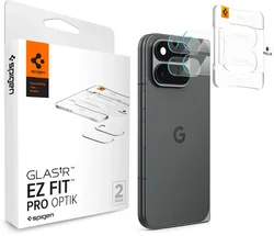 Spigen EZ Fit Optik Pro Google Pixel 11 Pro Fold Camera Protector Clear (2-Pack) afbeelding