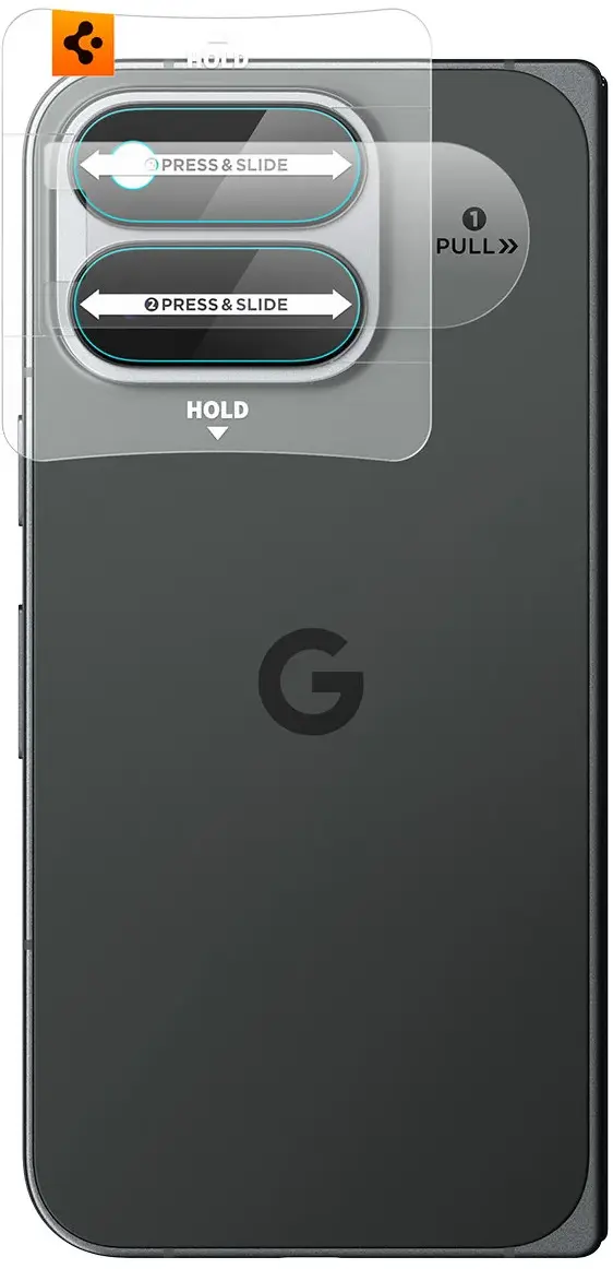 Spigen EZ Fit Optik Pro Google Pixel 11 Pro Fold Camera Protector Clear (2-Pack) afbeelding 9