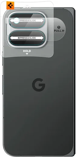 Spigen EZ Fit Optik Pro Google Pixel 11 Pro Fold Camera Protector Clear (2-Pack) afbeelding 9