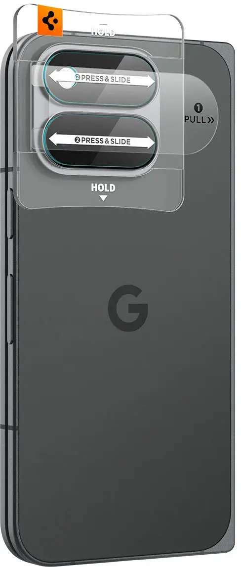 Spigen EZ Fit Optik Pro Google Pixel 11 Pro Fold Camera Protector Clear (2-Pack) afbeelding 10