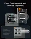 Spigen EZ Fit Optik Pro Google Pixel 11 Pro Fold Camera Protector Clear (2-Pack) afbeelding 5