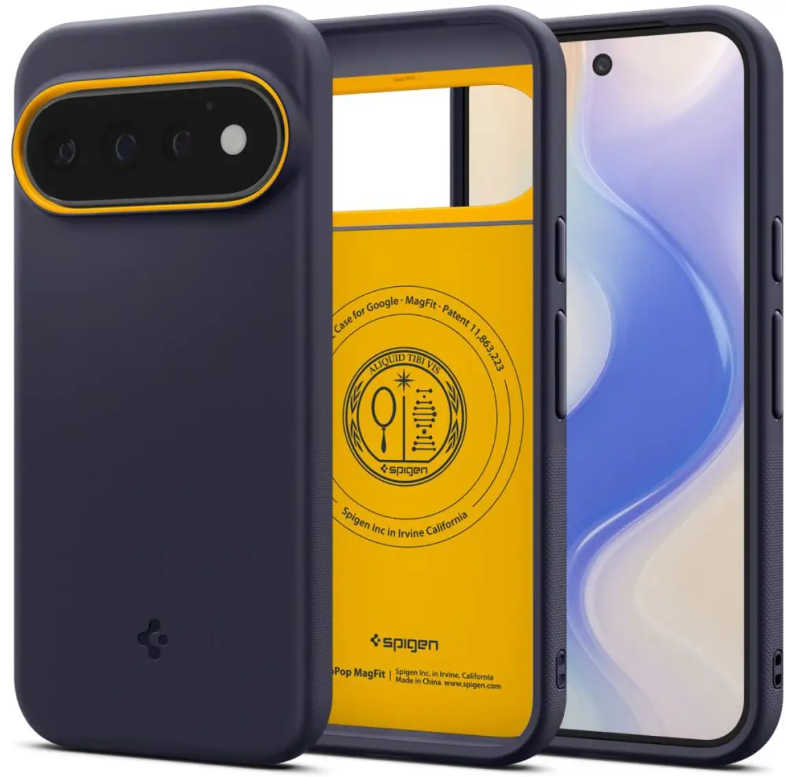 Spigen Nano Pop MagFit Google Pixel 11 Pro Hoesje MagSafe Back Cover Blauw afbeelding 1